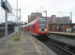 Hier eine RB nach Ahrensburg Hbf., bei der Einfahrt am 13.3.2010 in Hamburg Hbf.