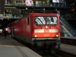 Hier 112 150 mit RE in Hamburg Hauptbahnhof am 03.04.13.