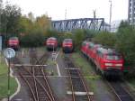 218ner Versammlung am Rande des Hamburger Hbf am 28.10.06