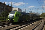 1430 040-4 verlässt am 21.4.2016 Hamburg Hauptbahnhof als RB61 (NBE75524) nach Itzehoe.