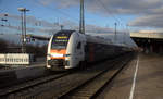 RRX abellio 462 011 steht in Hamm-Hbf(Westfalen.