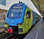 WestfalenBahn Stadler KISS ET 603 (445 003-7) in Hannover Hbf am 17.11.17 