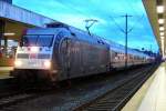 101 144 in Hannover HBF, wem geht es wohl dreckiger der Lok oder dem Verein;-)