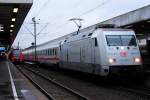 101 034 in Hannover HBF am 12.12.09