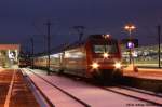 101 019 am 5.12.2010 in Hannover HBF mit dem IC142.