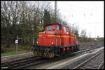 GMH 2 fährt am 24.11.2017 in den Bahnhof Hasbergen ein.