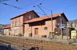 Ehemaliges Empfangsgebude des Bahnhofs Schlierbach-Ziegelhausen im heutigen Stadtgebiet von Heidelberg.