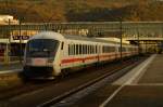 Am Zugschluß eines IC nach Stuttgart ist dieser Steuerwagen angehängt...Heidelberg den 15.11.2015