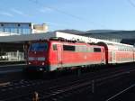 DB Regio 111 007 am 07.12.15 in Heidelberg Hbf 