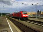 146 217-5 konnte mit ihrer RB 19123 nach Stuttgart Hbf.