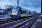 VT 650 723 von agilis als ag 84590 (Hof Hbf - Marktredwitz - Bayreuth Hbf - Bad Rodach), am 22.3.2016 beim Halt in Hochstadt-Marktzeuln.