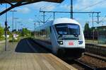 Am 29.05.21 fuhr IC 2364 mit einem Vorrausfahrenden IC-Steuerwagen von Hamburg-Altona nach Westerland (Sylt).