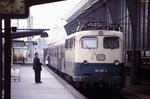 110 167 mit N 7262 nach Heidelberg im Hbf.