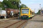 650 086-1 / ODEG / 650.86  Hagenow  / RB nach Plau am See / Bf Karow (Meckl.) / 26.06.2021 - Saisonverkehr