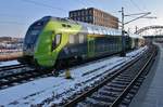 445 034-5 erreicht am 3.3.2018 als RE7 (RE21120) von Hamburg Hauptbahnhof nach Kiel Hauptbahnhof die Schleswig-holsteinische Landeshauptstadt.