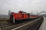 Hier 362 559-7 auf Rangierfahrt am 18.2.2016 in Kiel Hbf.