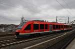 Am 29.2.2016 kam 648 840-6  Lüneburg  als Leerzug in den Kieler Hauptbahnhof gefahren.