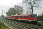 634 607 als RB 34631 (Hamburg-Harburg–Hannover Hbf) am 04.12.2005 in Klecken