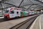 CFL 2303 fährt am 28.05.2019 als IC5106 von Düsseldorf Hauptbahnhof nach Luxembourg in den Kölner Hauptbahnhof ein.