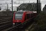 620 530 bei der Ausfahrt aus dem Hbf Köln in Richtung Köln Messe/Deutz, 08.03.2020