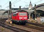 111 093 RE9 nach Siegen verlt den Klner-Hbf - 18.10.2012