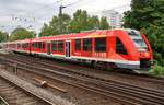 620 005-1 fährt am 28.05.2019 als RB24 (RB11410)  Eifel-Bahn  von Euskirchen in Köln Messe/Deutz ein.