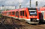 620 025-6 durchfährt am 21.10.2019 als Leerzug Köln Messe/Deutz in östlicher Richtung.