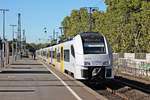 Nachschuss auf MRB 460 010-2, als dieser zusammen mit MRB 460 513-5 am 27.09.2018 als RB26 (Mainz Hbf - Köln Messe/Deutz) in den Bahnhof von Köln Süd fuhr.