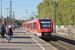 Nachschuss auf 620 047  vareo , als dieser am Nachmittag des 27.09.2018 als RB 24 (Gerolstein - Köln Messe/Deutz) in den Bahnhof von Köln Süd fuhr.