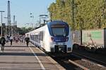 Nachschuss auf ET 659 (9442 659-4), als dieser am Nachmittag des 27.09.2018 zusammen mit ET 858 (9442 858-8) als RB 48 (Bonn Mehlem - Wuppertal Oberbarmen) in den Bahnhof von Köln Süd fuhr.