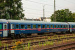 ÖBB Nightjet Liegewagen in Köln West, Juli 2021.