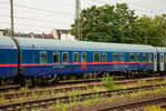 ÖBB Nightjet Schlafwagen in Köln West, Juli 2021.