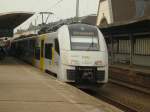 BR 460 001-1 der MittelRheinBahn (Transregio) hat den Koblenzer Hauptbahnhof aus Mainz erreicht und fhrt weiter auf der linken Rheinstrecke bis Kln/Deutz Messe  Uwe Wstenhagen, 12.04.2009