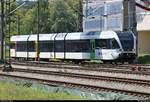 RABe 526 759-6 (Stadler GTW) der Thurbo AG als S 14 von Kreuzlingen (CH) erreicht seinen Endbahnhof Konstanz auf Gleis 1b.