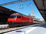 Konstanz am 03.05.2021 mit Re 460 106 vor IR in Richtung Luzern