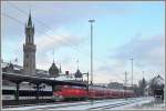 BB-Fotografentreffen Konstanz 08.12.2012.RE5313 aus Singen mit einer Lok BR146 trifft in Konstanz ein und wird in Krze ber die Grenze nach Kreuzlingen weiterfahren.