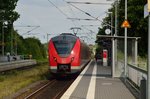 S8 nach Hagen Hbf verlässt hier gerade Korschenbroich in Richtung Kleinenbroich.
11.7.2016