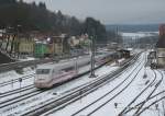 ICE 2 zur Fahrt nach München Hbf durchfährt am 28.