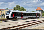 1648 940-2 (Alstom Coradia LINT 41) erreicht den Bahnhof Köthen auf Gleis 2.