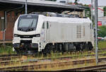 159 207-0 (Stadler Eurodual) verbrachte das Wochenende auf einem Abstellgleis im Bahnhof Leinefelde.