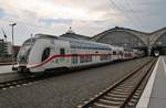 IC2441 von Köln Hauptbahnhof nach Dresden Hauptbahnhof verlässt am 13.5.2017 den Leipziger Hauptbahnhof.