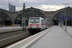 Nachschuss auf 146 557-4 DB als IC 2443 (Linie 55) von Köln Hbf nach Dresden Hbf, der Leipzig Hbf auf Gleis 13 erreicht. [31.10.2017 | 13:18 Uhr]