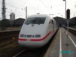 ICE 908 mit 401 052-6 von München Hbf nach Berlin Gesundbrunnen in Leipzig Hbf.