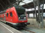 Dosto Steuerwagen als S10 nach Halle(S)Hbf in Leipzig Hbf
Aufgenommen am 07.04.11