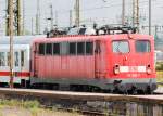 12.09.13 / 115 205-7 stand Abgebgelt auf Gleis 18A im Leipziger HBF