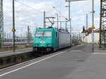 ITL 185 611 wartet am 04.09.2016 auf dem Leipziger Hauptbanhof auf neue Aufgaben.