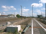 Leipzig Hbf Westseite im Umbau  City-Tunnel  Gleis 1 - 8 ? 20.06.2005