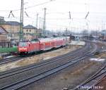 146_242 nach Sonneberg/Thr im Bhf-vorfeld von Lichtenfels 30.12.2007