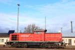 294 747-1 DB Schenker in Lichtenfels am 10.02.2016.