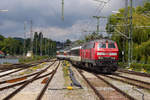 218 498-4 mit dem EC 194 in Lindau Hbf.